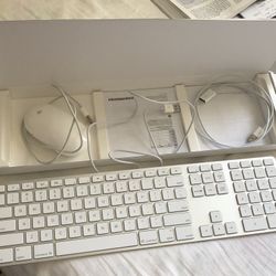 Apple Keyboard And Mouse 