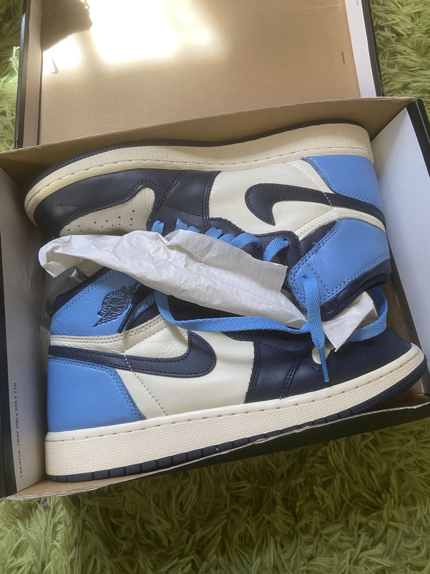 Jordan 1 Retro High Og ( Obsidian) Gs