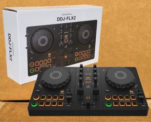 Pioneer FLX2 Rekordbox Serato WeDJ Controller 2 Channel Mixer Labtop Smartphone Tablet DDJ-FLX2 🚨 Payment Options Available 🚨 No Credit Needed 🚨