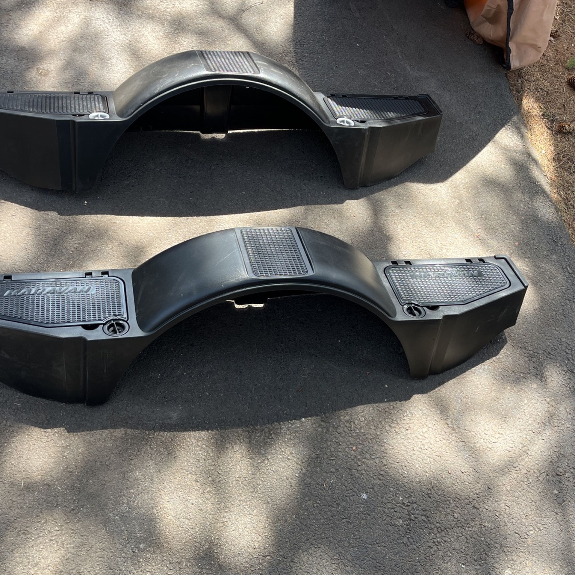 Set Of Two Trailer Karavan Fenders