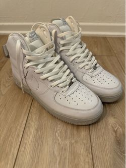Nike Air Force 1 High White Neutral Grey - Size 9.5