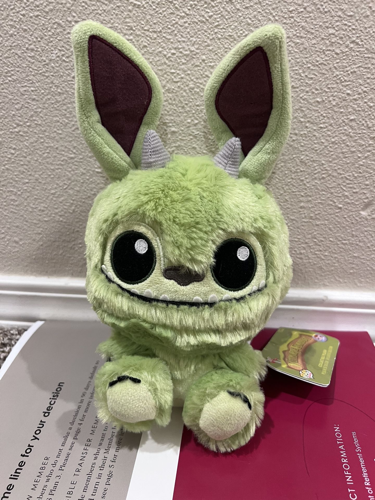 Wetmore Forest: Monsters - Picklez plush Green in new condition 9’ Forest Plush Toy