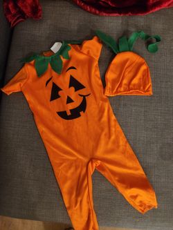 Baby Jack o lantern costume 0/6M