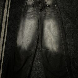 Washed Black Colossus Jeans 30X32