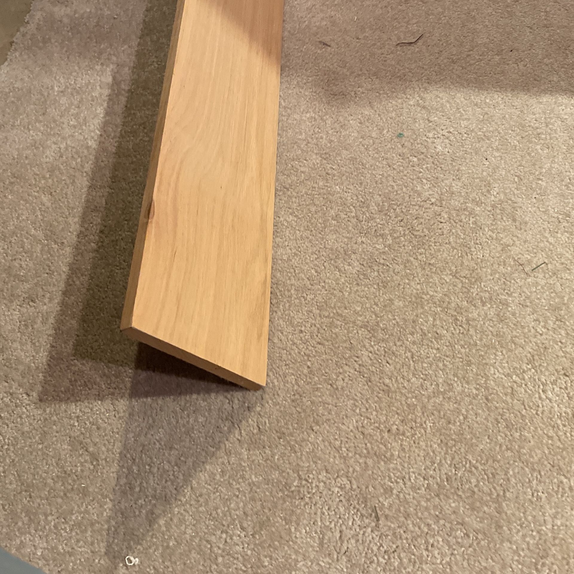 11 Foot, 1” X 8” Clear Red Oak Board
