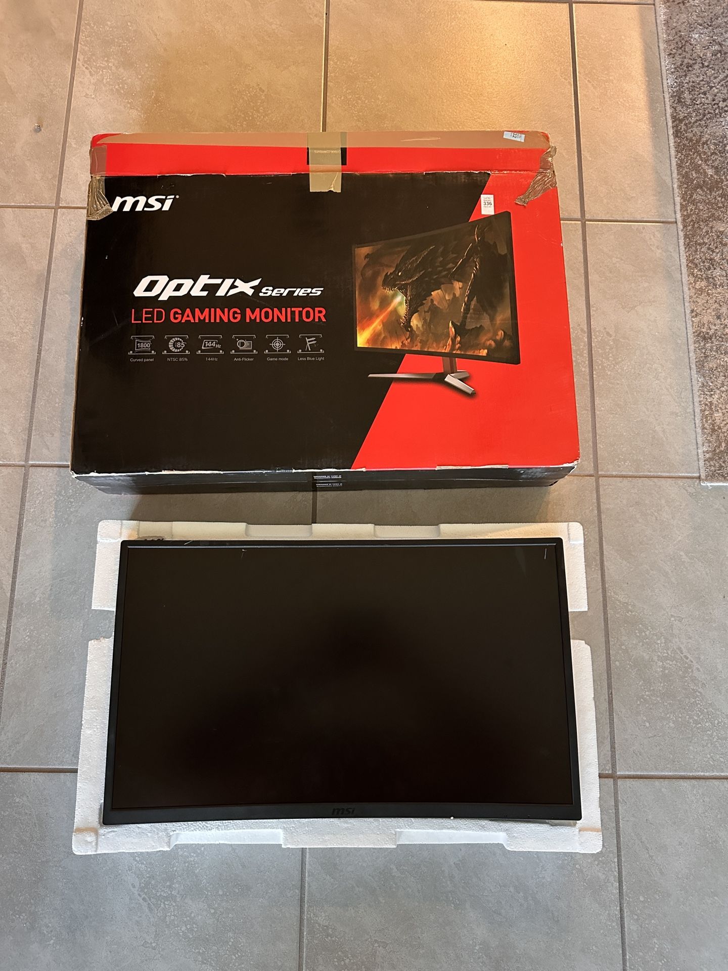 MSI Optix Mag27C LED Curved Gaming Monitor