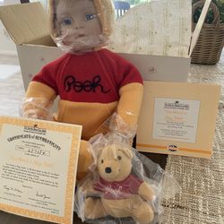 The Ashton-Drake Galleries “You Need A Hug, Pooh” Doll
