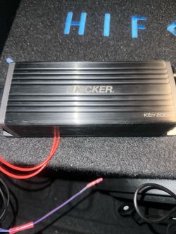 Kicker 200.4 amplifier
