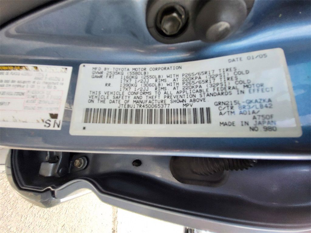2005 Toyota 4Runner