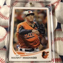 Manny Machado Rookie Card