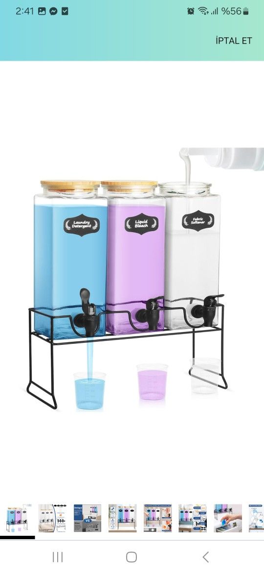 Laundry Detergent Dispenser