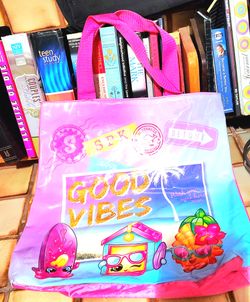 Cute pink tote