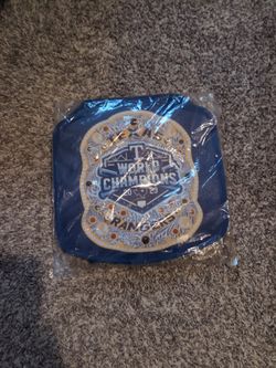 Texas Rangers AEW Fanny Pack Belt 2023 World Series Champions Theme Night 7/2/25