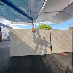 2 Brazilian Taj Mahal Homed Full slabs 126x76 Bookmatch