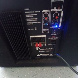 Technical Pro Bass Speaker