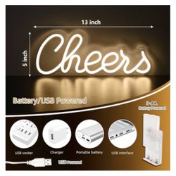 Cheers Neon Sign 