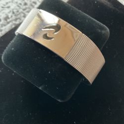 Silver Stainless Steel Mesh Bracelet,by Gold & JEWELS