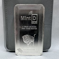 5oz Buffalo Bar Silver (Trade Only)