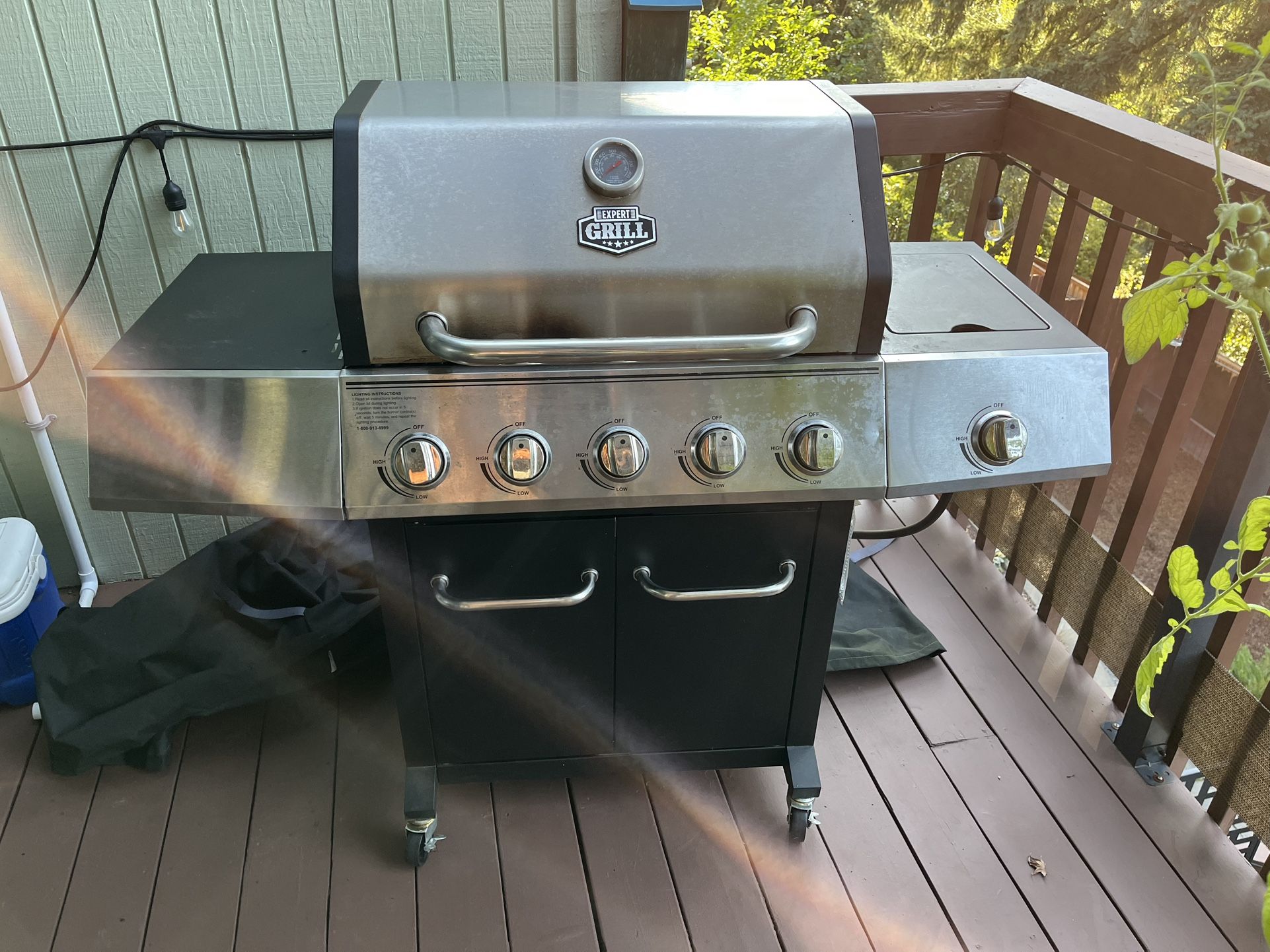Propane Bar BQ With Cover