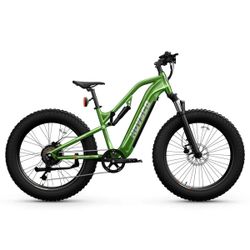 Brand New In Box HOVSCO HovScout Full Suspension E-bike 26" All-Terrain Fat Tire E-bike