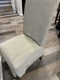 Dining Chairs, Slip Covers Performance Grade Fabric