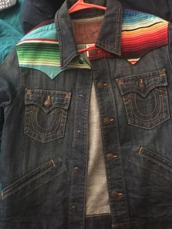 BrandNew true religion Jean jacket