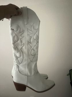White Cowgirl Boots