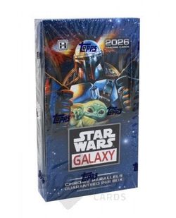2026 Topps Star Wars Chrome Galaxy Hobby Box