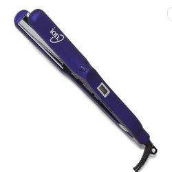 Voltageion Titanium Gator Digital Flat Iron, 1 inch, Straighten, Curl, or Flip Hair, Heats up to 450°F, Digital Display, Dual Voltage