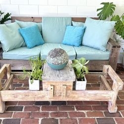 Vintage Coffee Table Solid Wood 