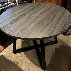 42” Wood Dining Table