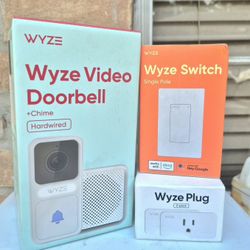 Wyze Wired Doorbell, Switch And Smart Plug
