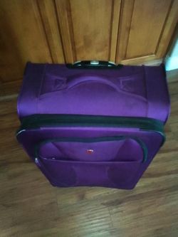 Pink suitcase