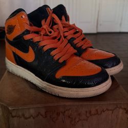 Orange Jordan 1 High