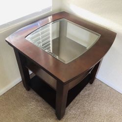 Two small tables