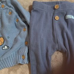 Disney Mickey Baby Outfit 0-3 Months 