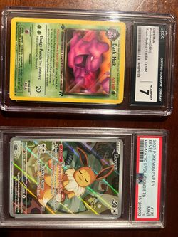 Psa9 eevee prismatic cgc 7 muk