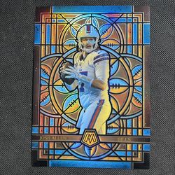 2025 NFL Panini Mosaic Oversized Jumbo Stained Glass Josh Allen Buffalo Bills