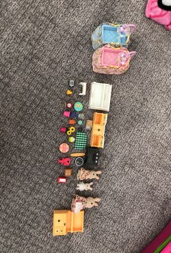 Calico Critters Bunnies and Home Supplies