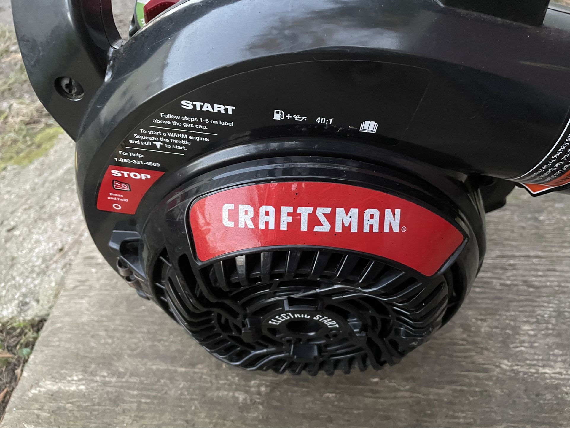 Craftsman Hand Held Leaf Blower 27cc🛢➕⛽️