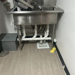 Three Compartment Sink 