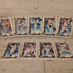 Topps 2025 Holiday series ( Los Angeles Dodgers) baseball cards