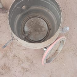 Old Keg Barrel Used As Cooler