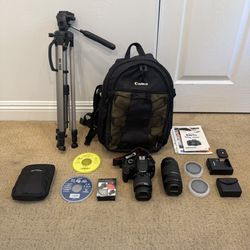 Cannon Rebel EOS T5 Excellent Condition