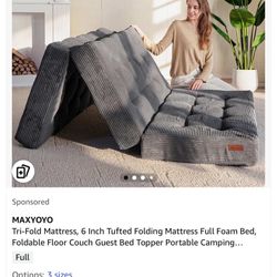 Tri Fold Mattress!