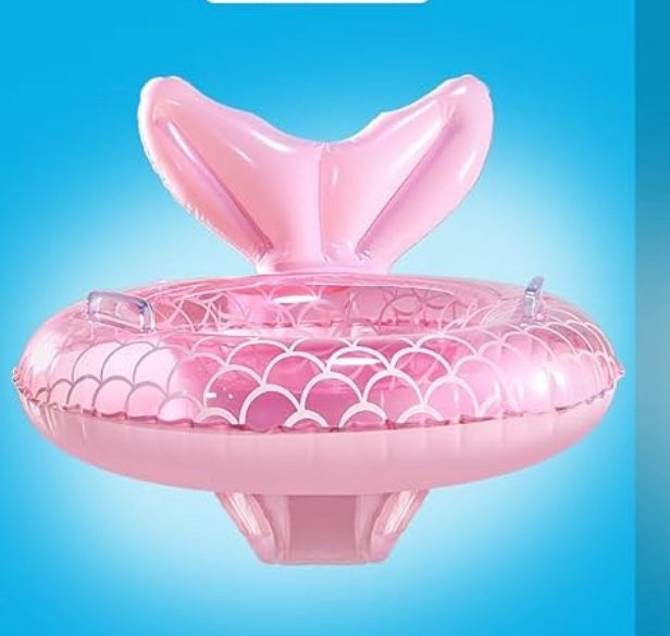 Baby Pool Float, Mermaid Baby Swimming Float
