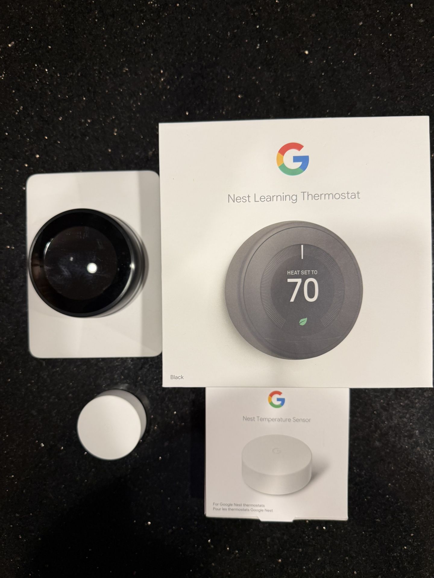 Google Meet Thermostat And Sensor