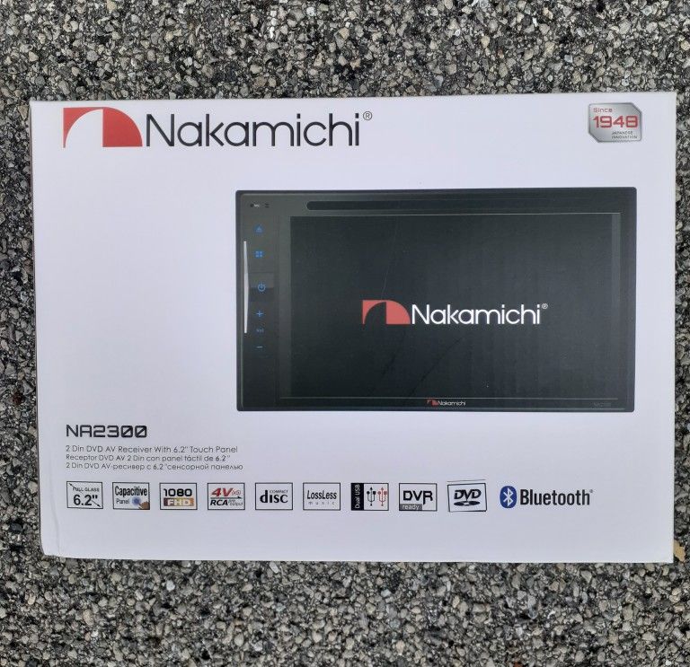 NEW ! 6.2" DVD Touch Screen Media Receiver