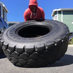 CrossFit Tractor Tires for fitness training!