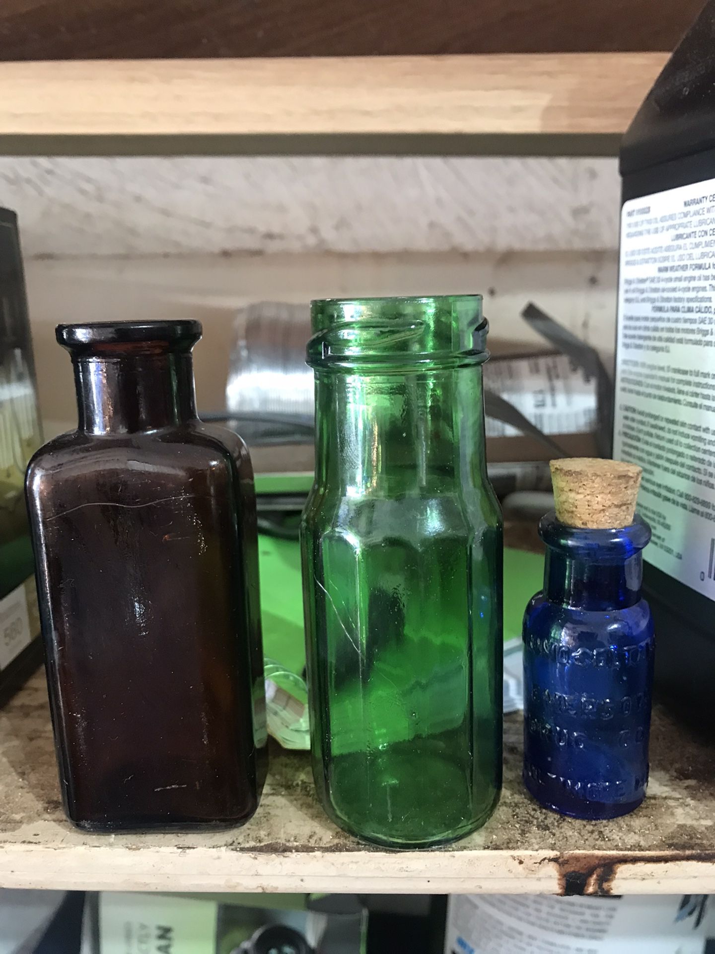Antique Vintage Glass Bottles
